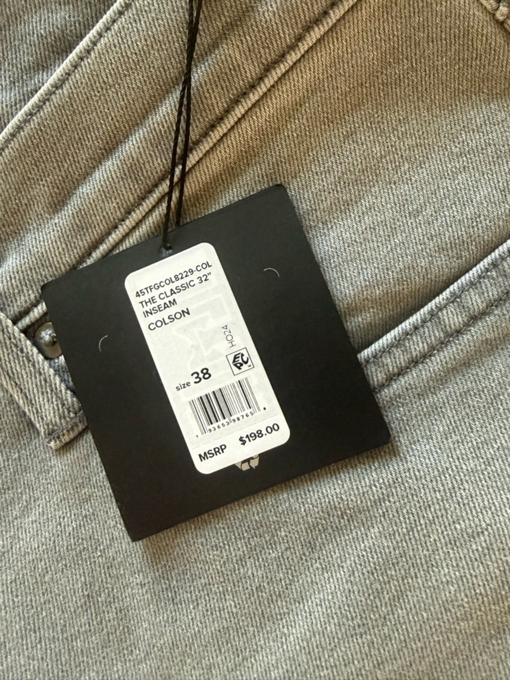 Men's Joe’s Jeans The Classic Size 38 - 32” inseam in Colson NWT - Picture 6 of 7